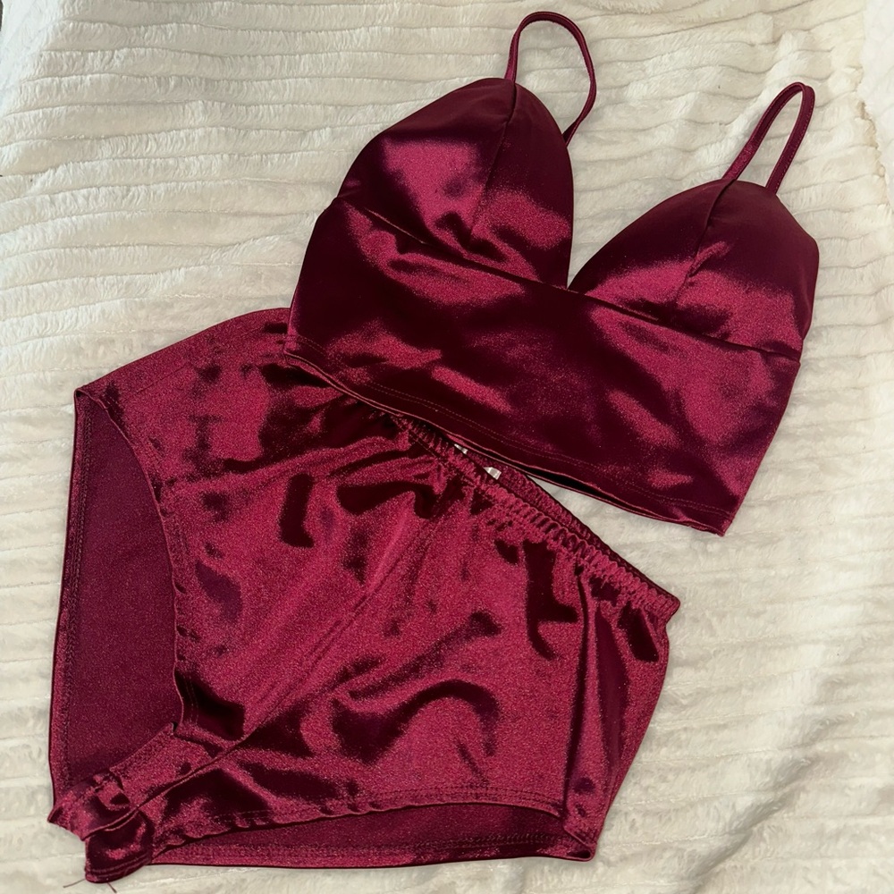 sleepwear velvet set